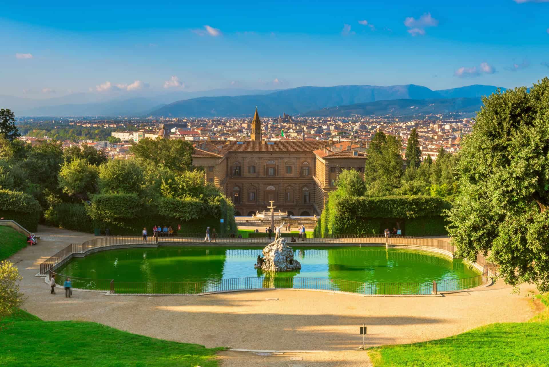 palazzo pitti en juin