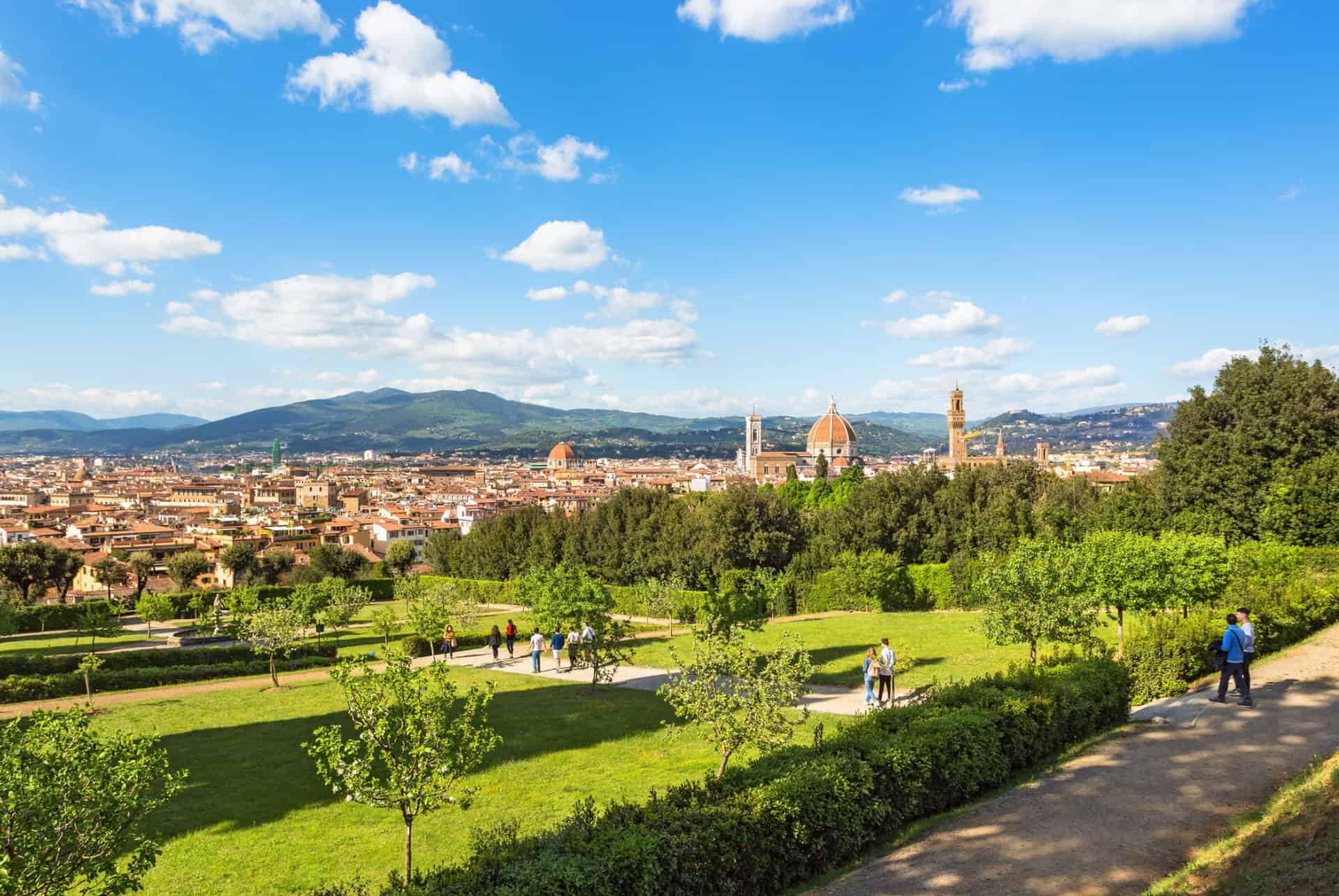 visiter les jardins boboli