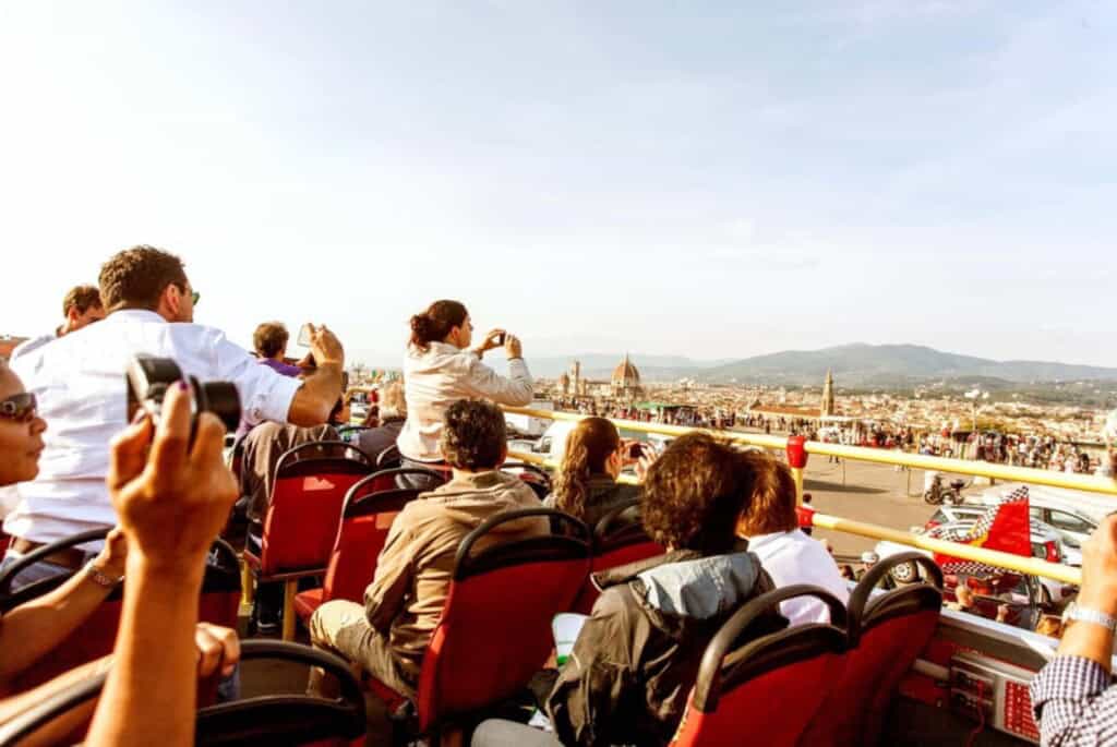 Bus touristique de Florence