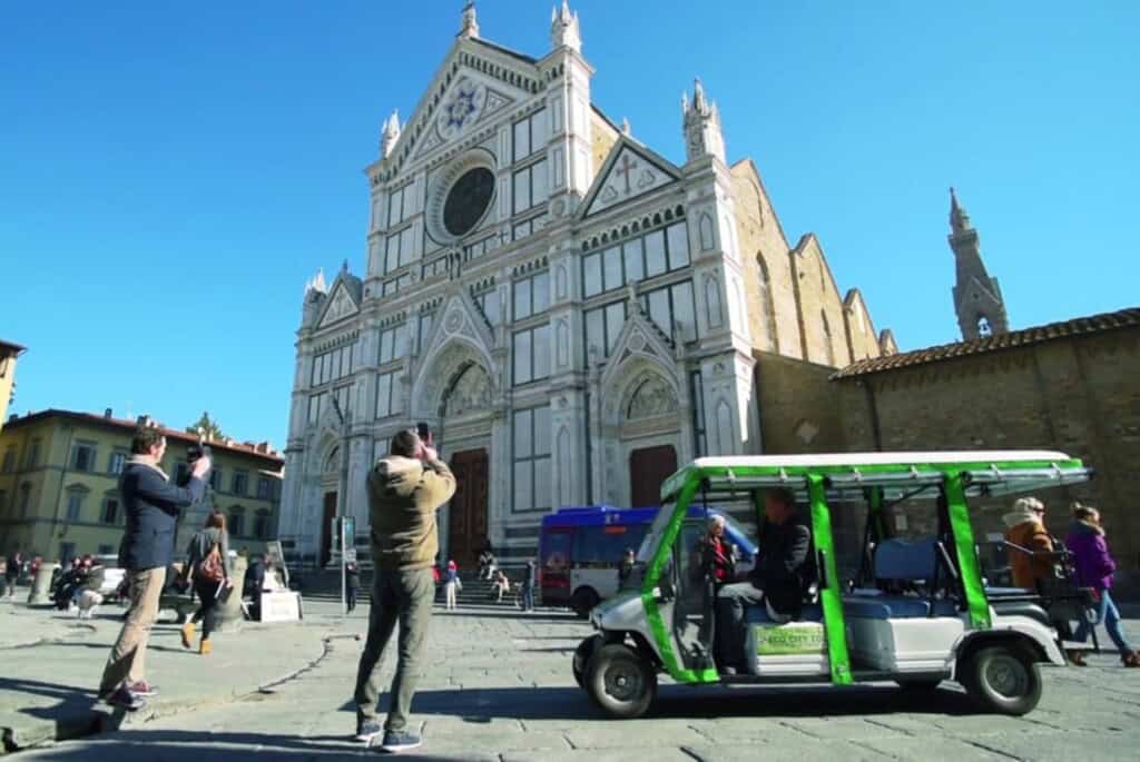 Visite de la ville en voiturette de golf