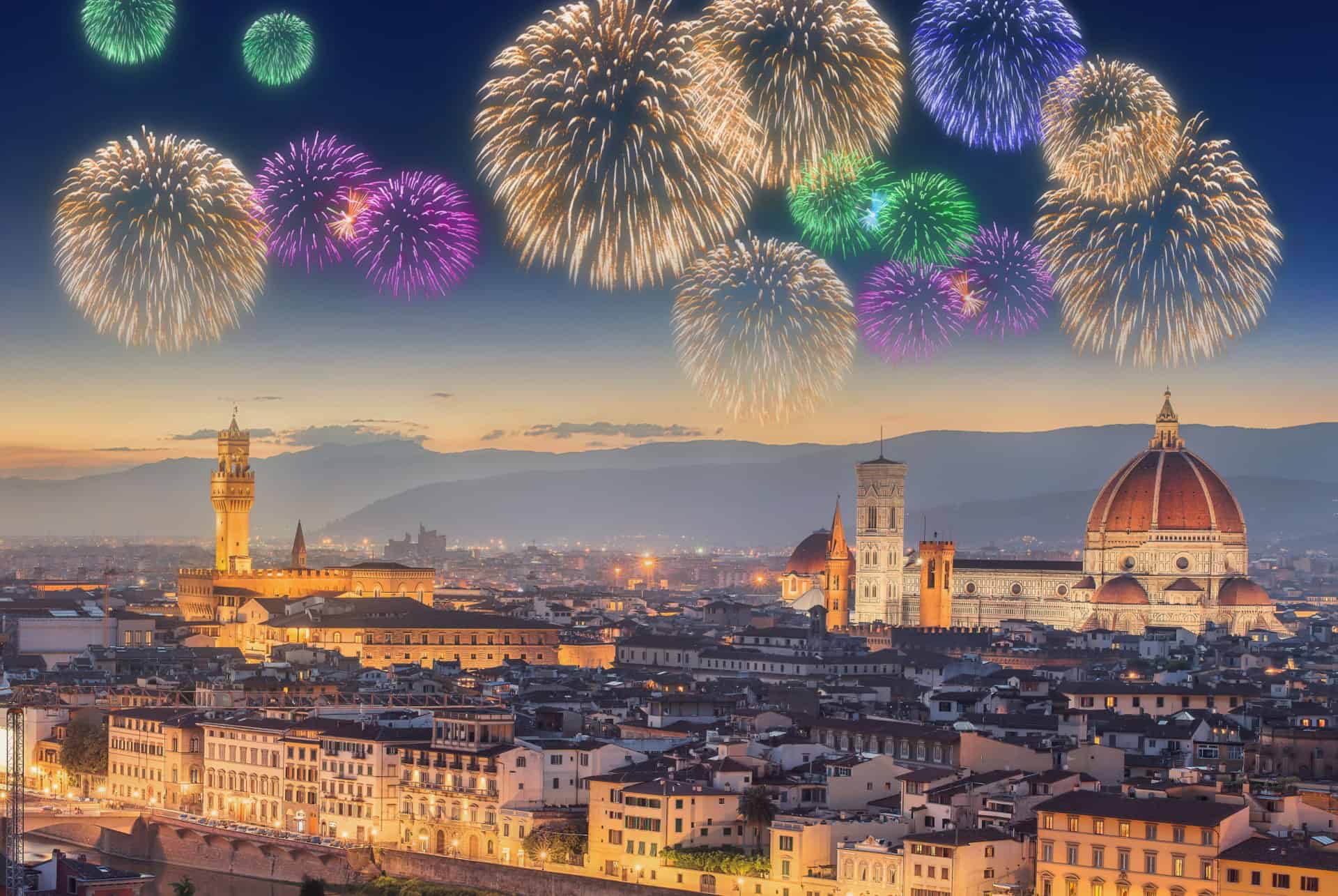 feux artifice florence nouvel an