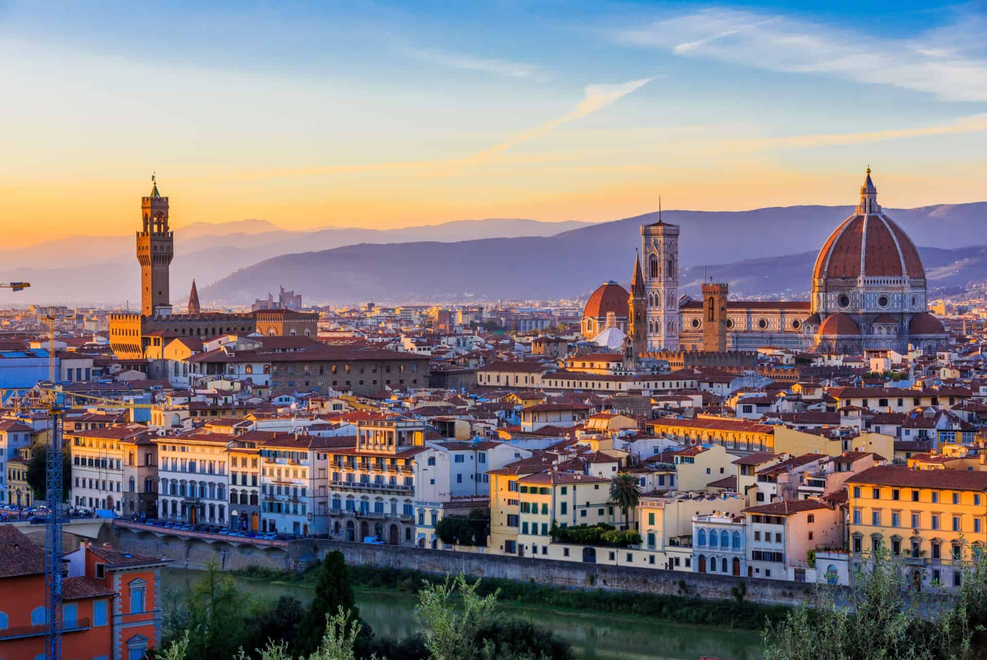 vue depuis la piazzale Michelangelo vue depuis la piazzale Michelangelo