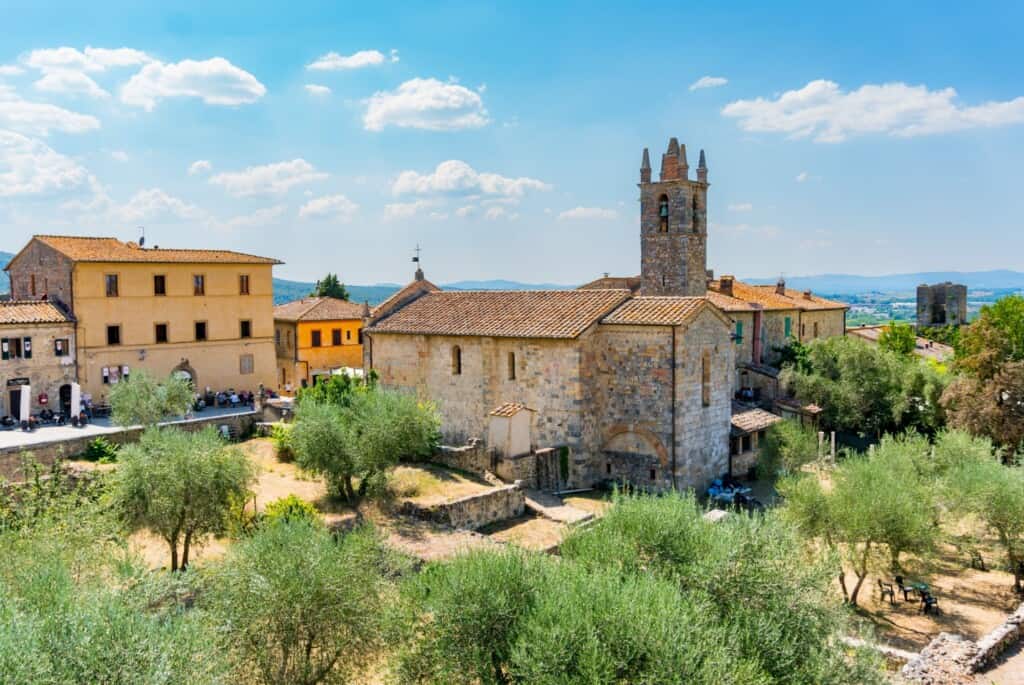 Monteriggioni, Sienne et San Gimignano