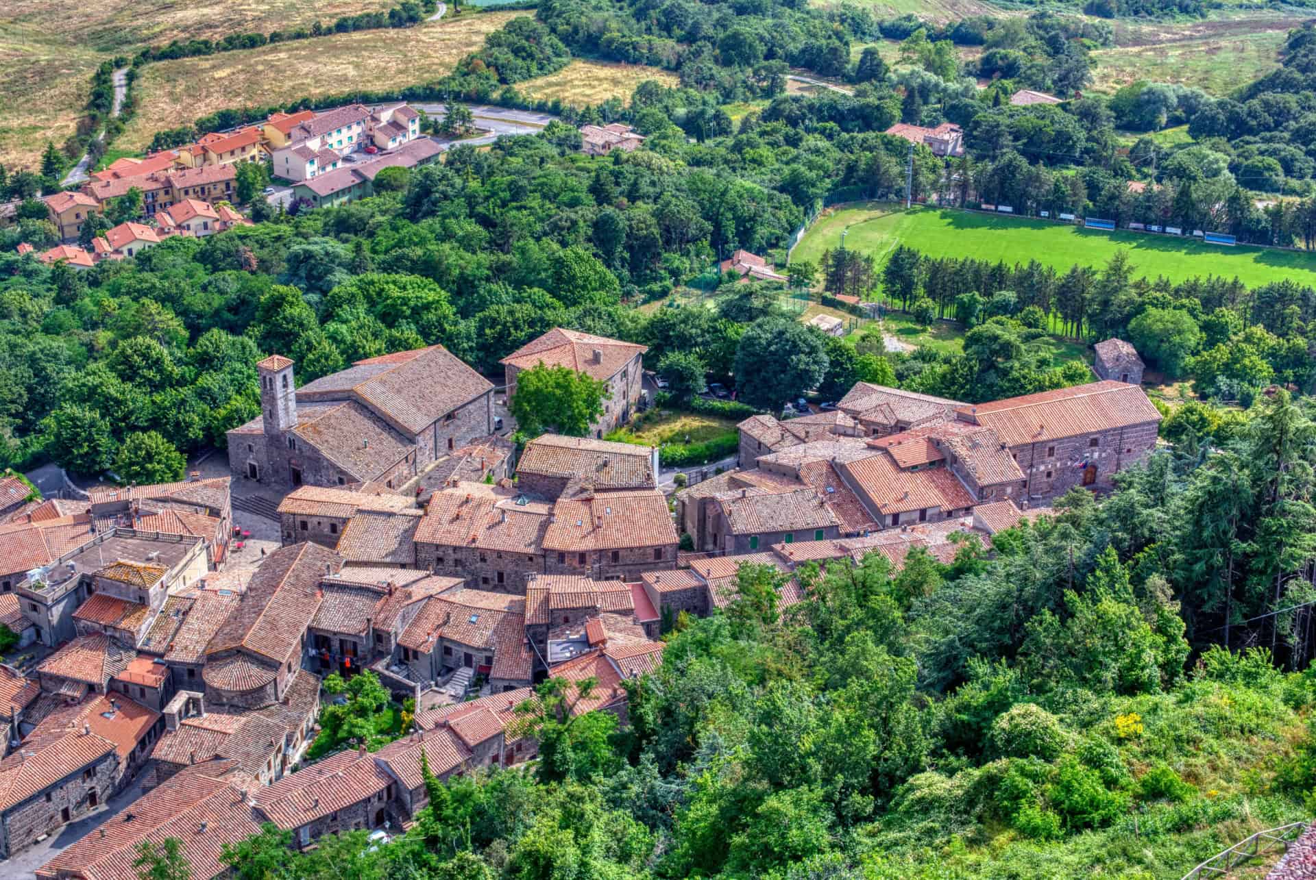 ou dormir dans le val orcia radicofani