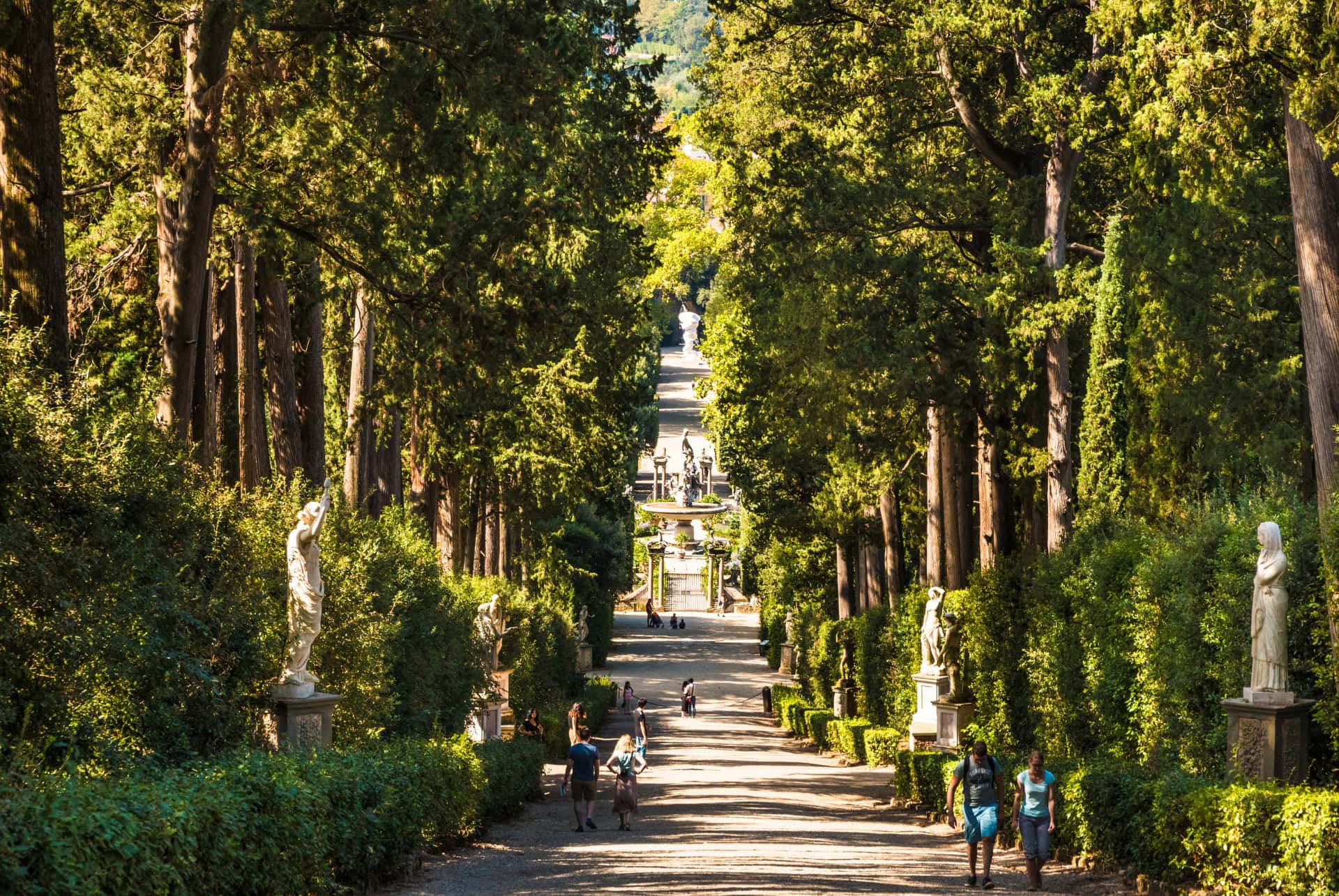 jardins de boboli allee