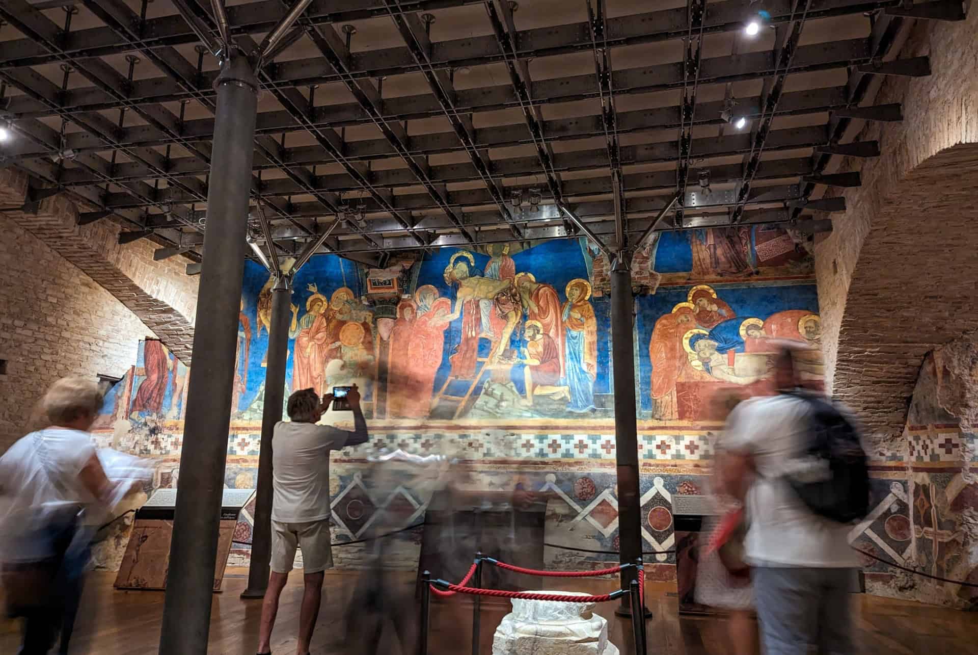 crypte de la cathedrale de sienne