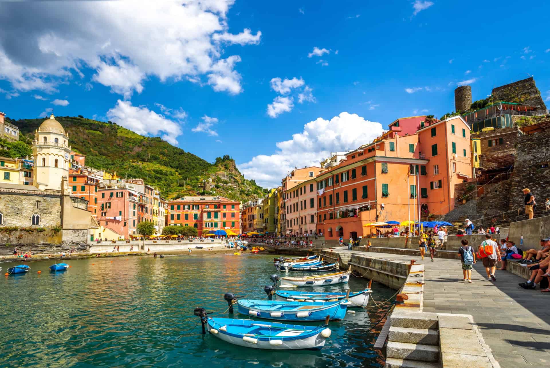 visiter les cinque terre vue