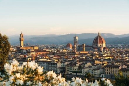 Florence en avril