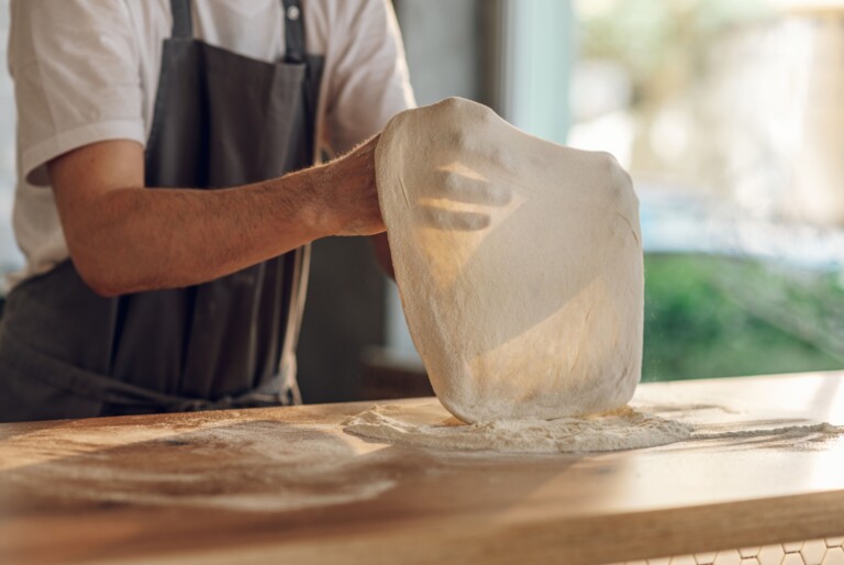 Atelier pizzas avec un pizzaiolo à Volterra