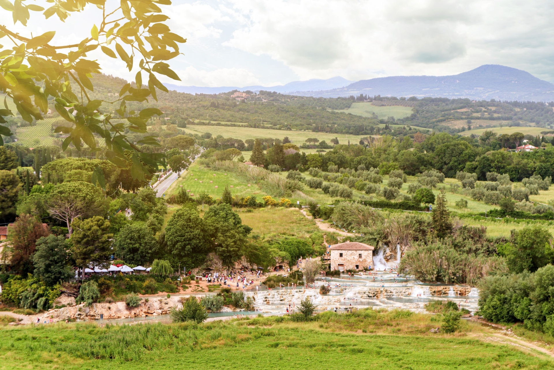 cadre naturel sources saturnia