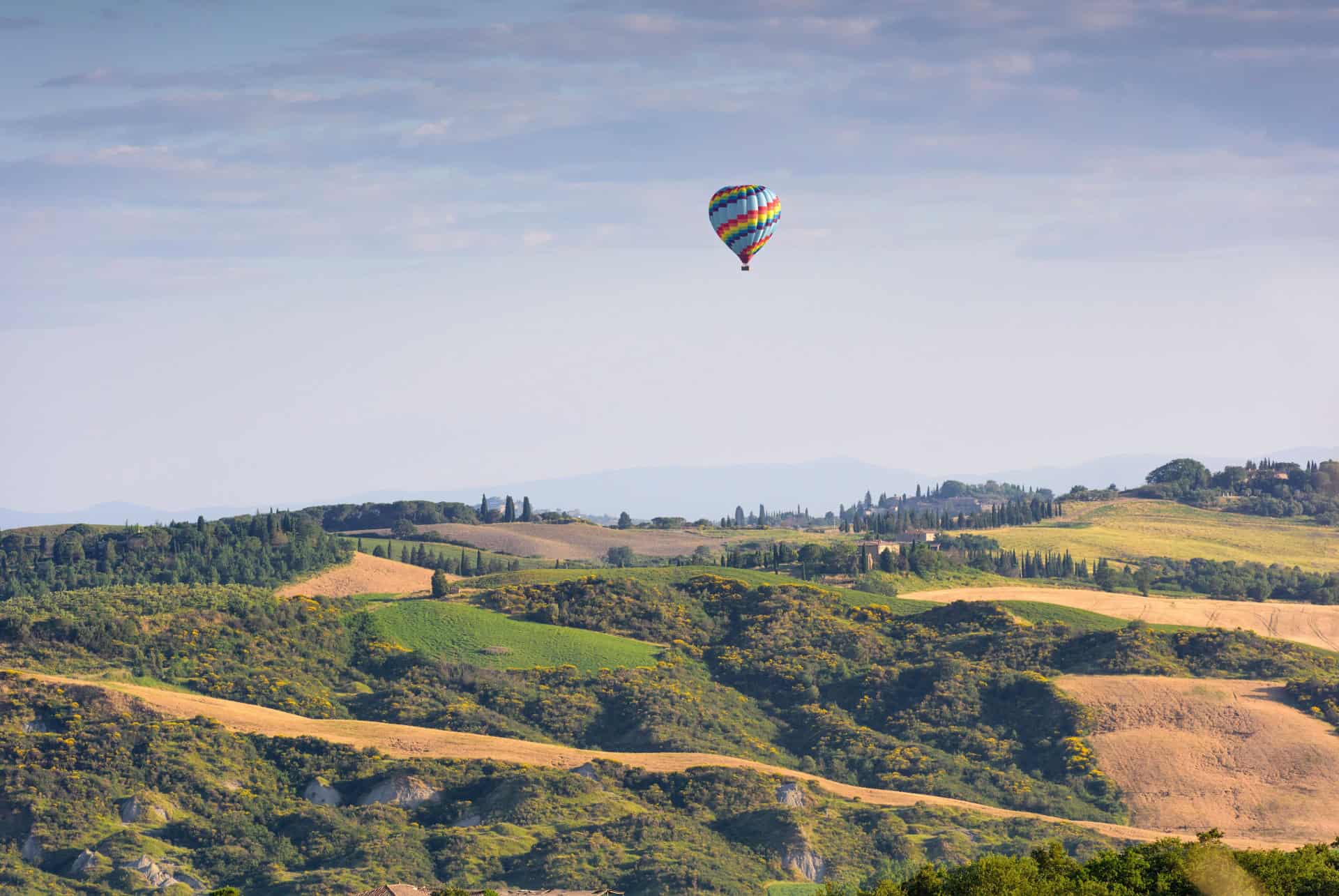 montgolfiere toscane