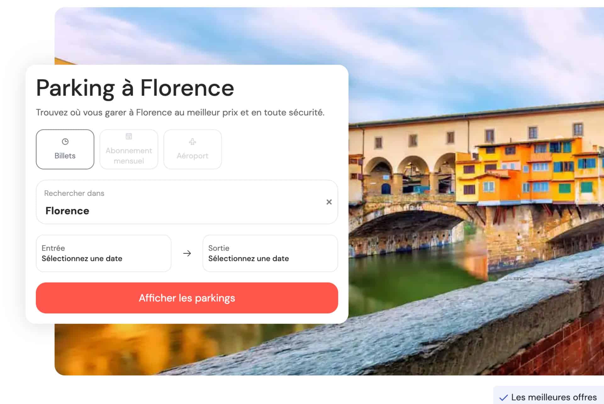 parclick accueil florence