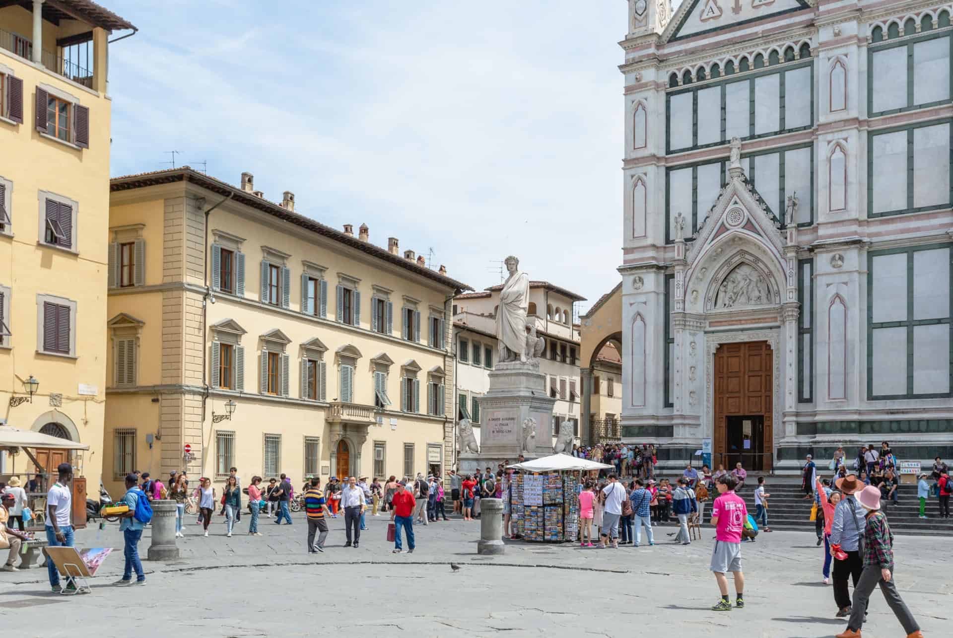 exterieur basilique santa croce florence