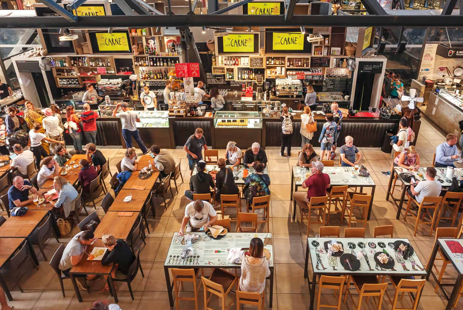 food court mercato centrale