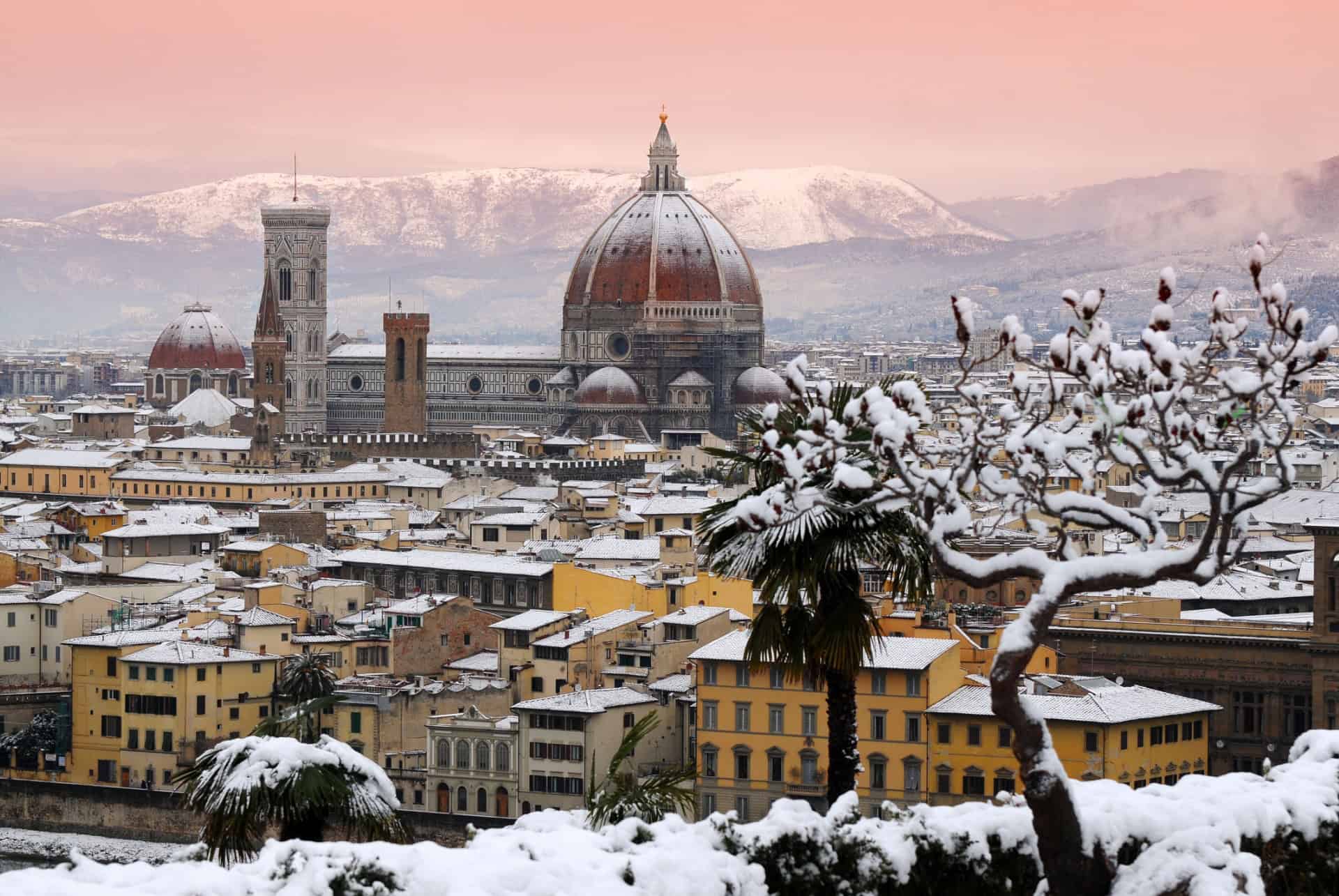 florence hiver neige