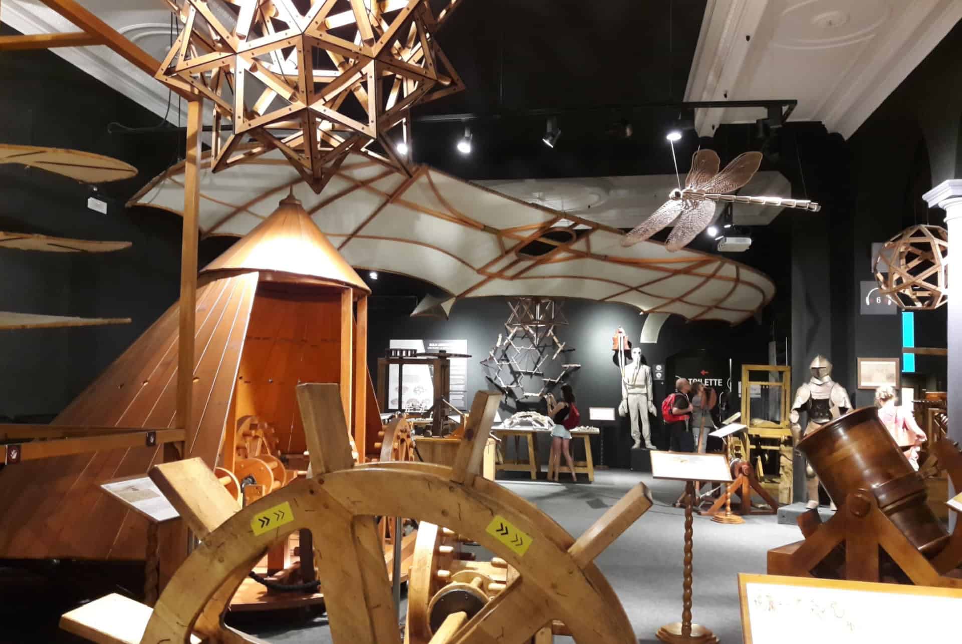 musee interactif leonard de vinci exposition