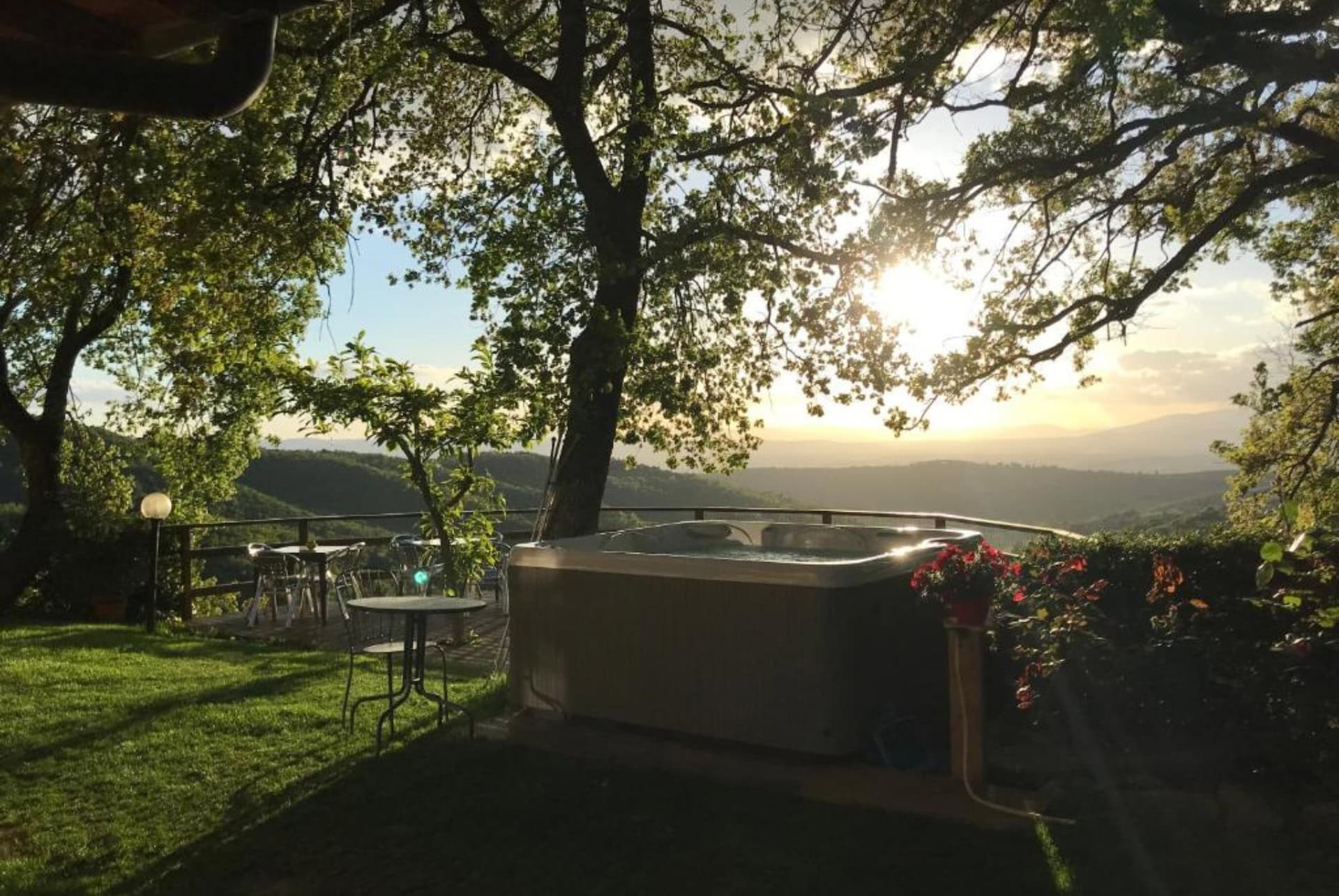 jacuzzi agriturismo ou dormir a arezzo