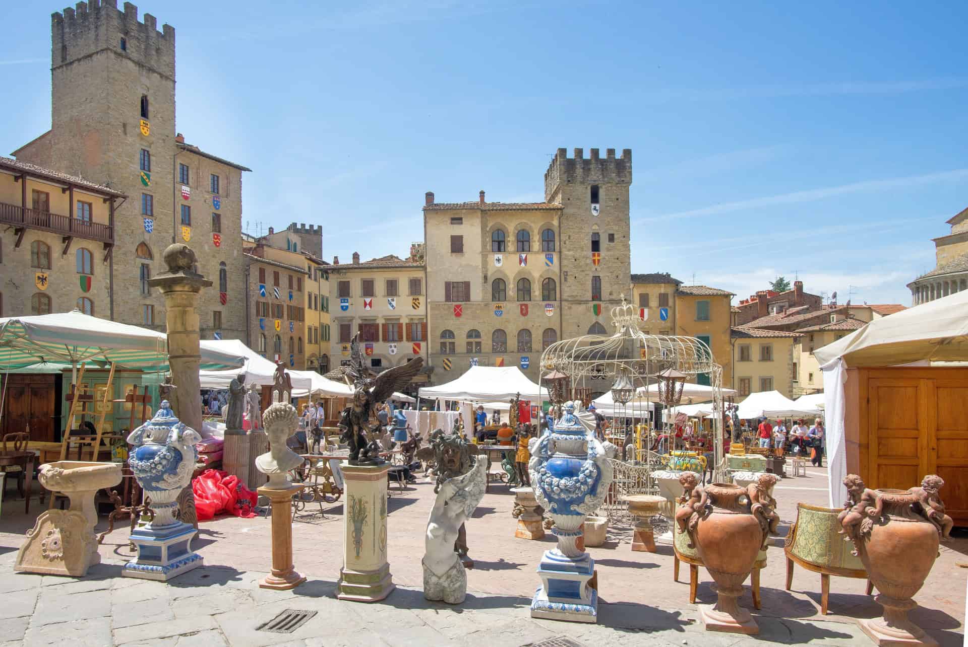 mercato antiquariato arezzo