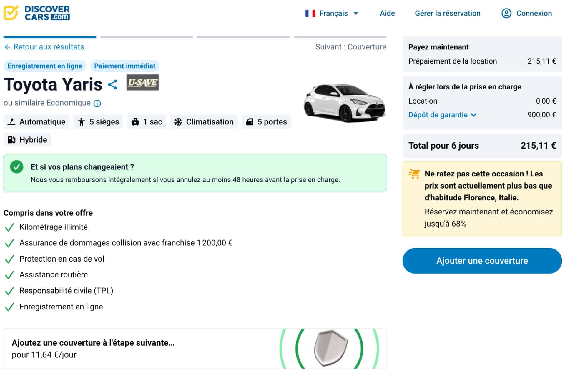 location voiture florence discover cars